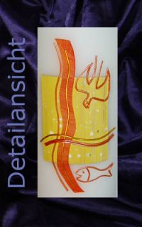 Taufkerze "Junia",&nbsp;