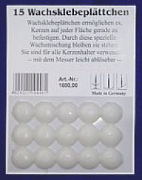 Kerzen-Klebepl&auml;ttchen,&nbsp;