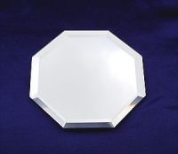 Edler Kerzenteller "Spiegelglas",&nbsp;