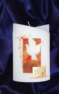 Designer-Taufkerze "Avim",&nbsp;