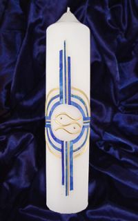 Taufkerze "Jahzeel",&nbsp;