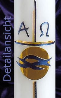Taufkerze "Asanja",&nbsp;